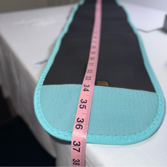 Paige Hathaway Waist Trimmer Belt XS Tiffany Blue Adjustable Compression - Picture 10 of 10